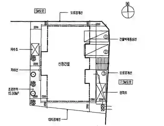 정호빌라 배치도 이미지